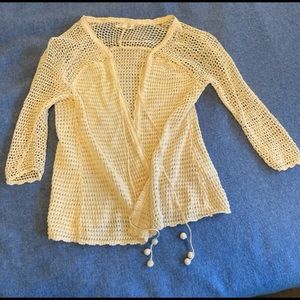 Loomstate open cardigan